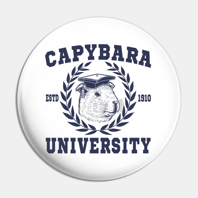 Capybara University Pin by Daytone