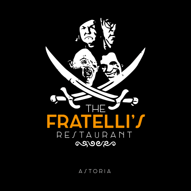 Fratelli's Restaurant Astoria Goonies by TEEWEB