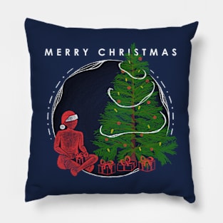 Christmas Greeting Pillow