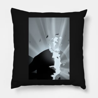 Light Inside Darkness #2 Pillow