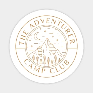 The Adventurer Camp Club Magnet