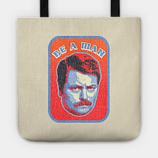 Be a Man // Retro Tote