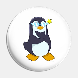 Penguin with Sunglasses Pin