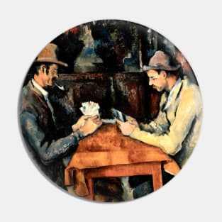 High Resolution Paul Cezanne Painting The Card Players 1895 Pin