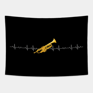 Trumpet heartbeat Tapestry