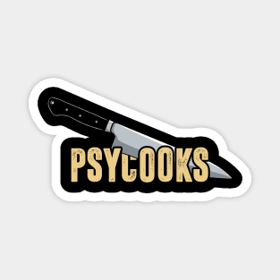 Psycooks knife logo Magnet
