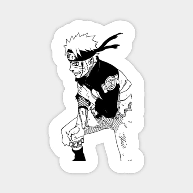 Naruto uzumaki Magnet by Tees4Teens