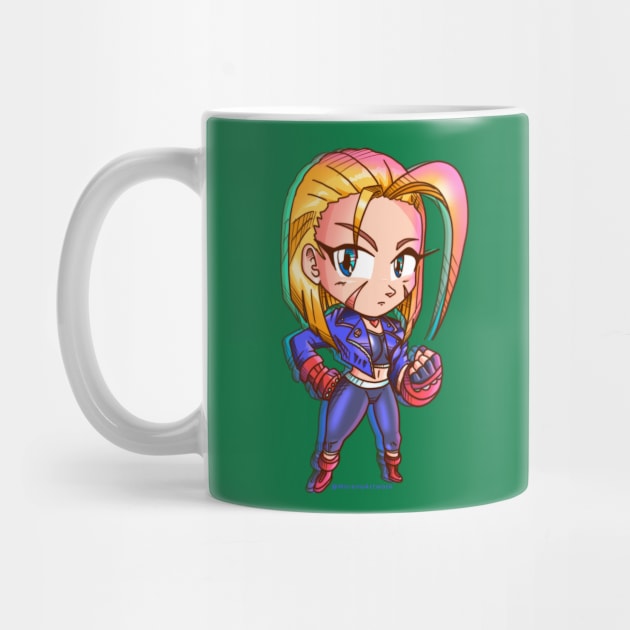 Cute Chibi Cammy SF6 T-Shirt - Video Games Lover - Sticker