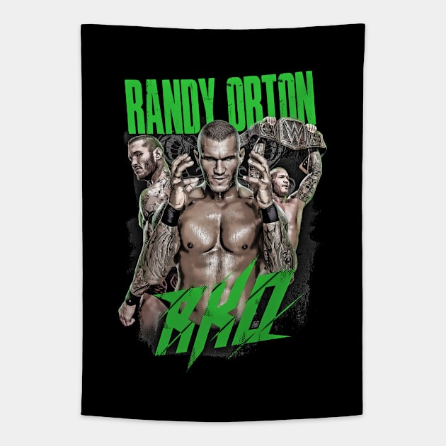 randy orton - rko Tapestry by lightsdsgn