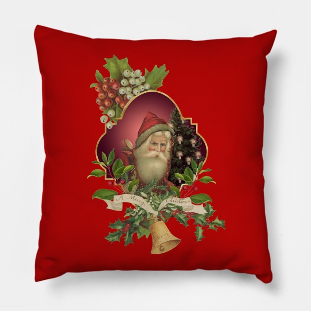 Santa Claus Pillow by Nicky2342