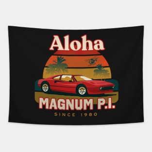 Aloha Magnum P.I. Tapestry