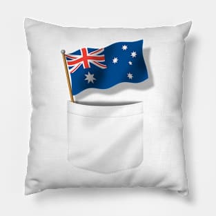 Pocket AustralianFlag Pillow