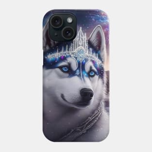 Royal Siberian Husky Phone Case
