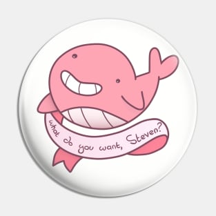 Pink Whale Dream Pin