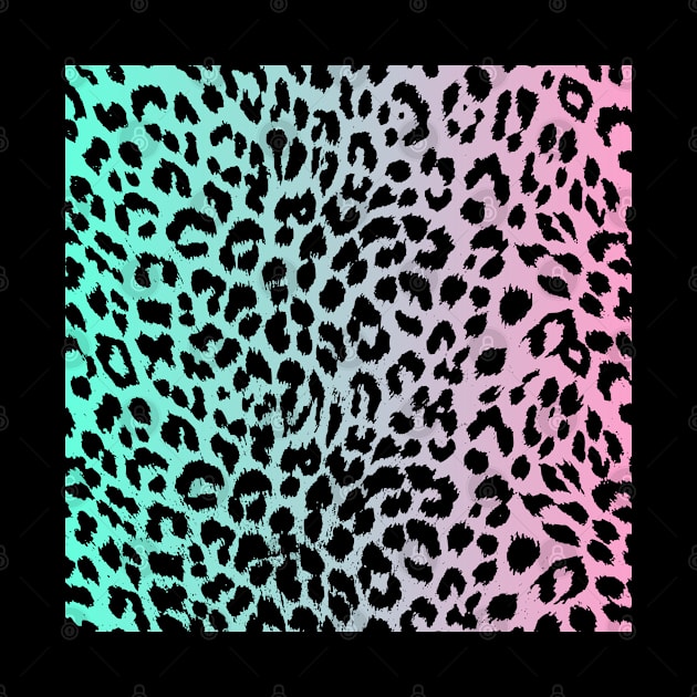 colorful leopard pattern by Eric Okore