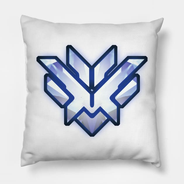 Overwatch Top 500 Rank Pillow by Genessis