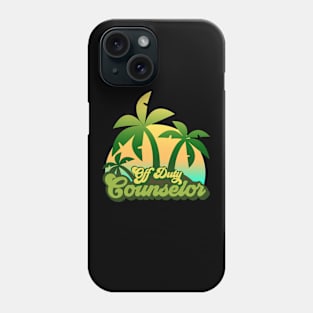 Off Duty Counselor Phone Case