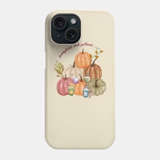 Pumpkins and potions Phone Case