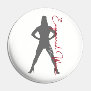 I Support Empowered Women Pin