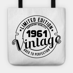 1961 VINTAGE - 60Th BIRTHDAY GIFT Tote