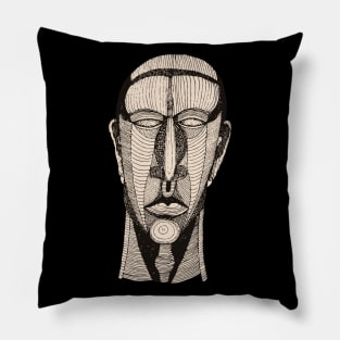 Tribal Head Pillow