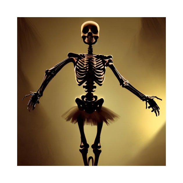 Ballet Skeleton Gothic by ShopSunday