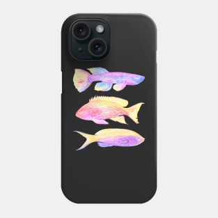 Rainbow Fishes Phone Case