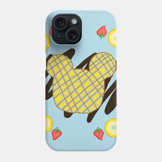 Bear shaped waffle Phone Case by bajabarracuda