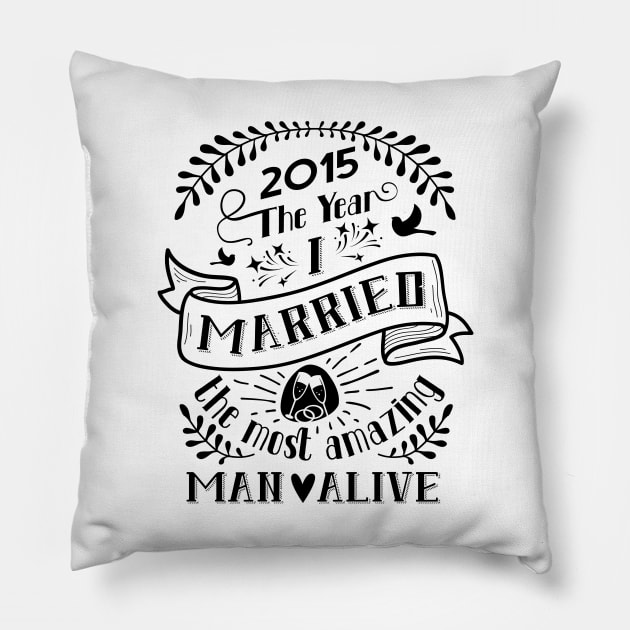 Your amazing man Pillow by ralucagheorghe88