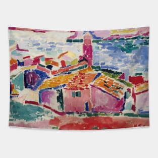 Henri Matisse - View of Collioure - Exhibition Poster Tapestry