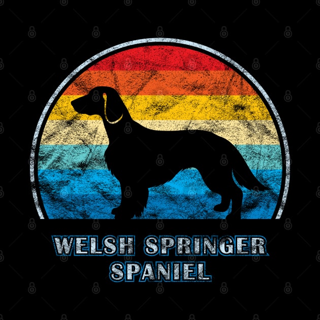 Welsh Springer Spaniel Vintage Design Dog by millersye