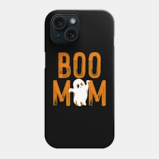 Boo Mom Funny Halloween Spooky Ghost Phone Case