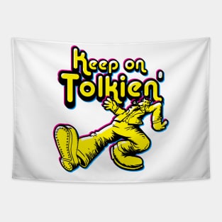 Keep on Tolkien' (CMYK) Tapestry