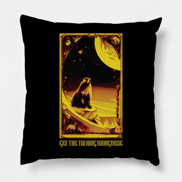 Gef The Talking Mongoose Pillow by Trendsdk