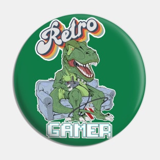 video gamer trex Pin