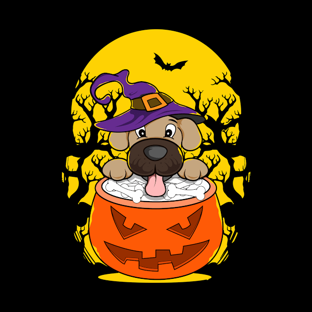 Halloween Puppy Wizard Cute Dog Obsessed by theperfectpresents