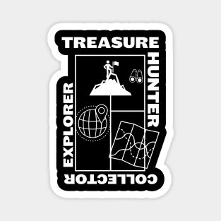 Treasure Hunter Explorer Magnet