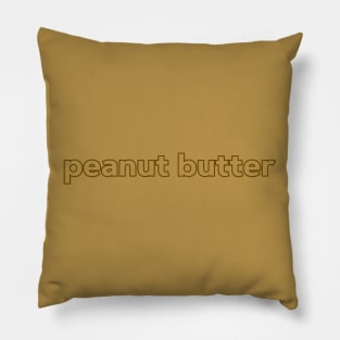 Halloween Costume Shirt PEANUT BUTTER Pillow