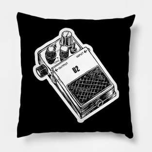 U2 Pedals Guitar Effect Pillow