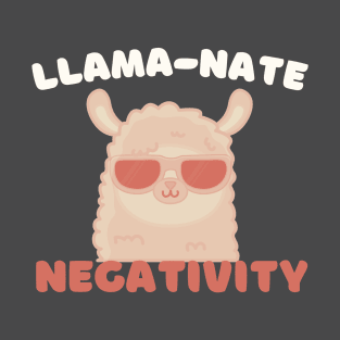 Kawaii Llama Animal Pun T-Shirt