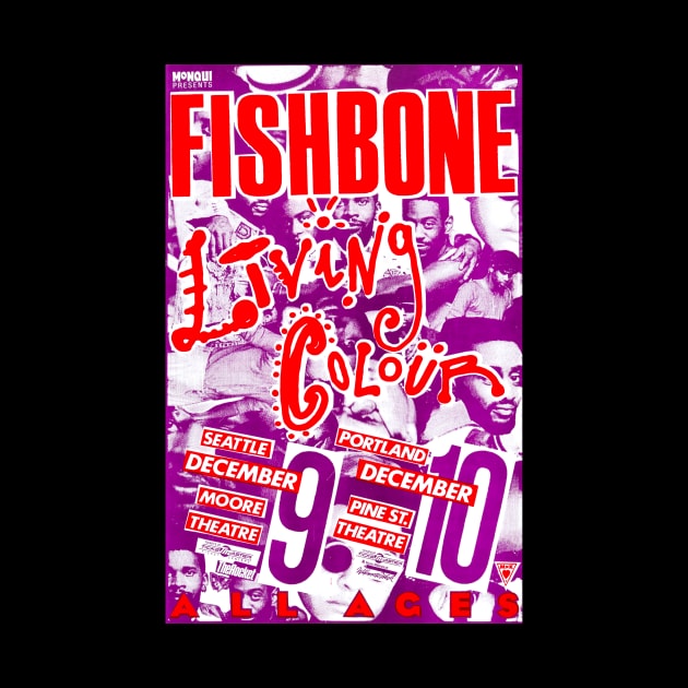 Fishbone x Living Colour (1990) by Scum & Villainy