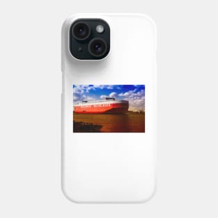 Wallenius Wilhelmsen RoRo Container Ship Phone Case