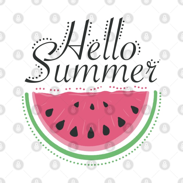 Watermelon summer by Xatutik-Art
