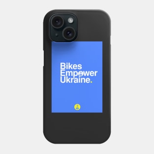 Bikes Empower Ukraine - T-shirt Phone Case