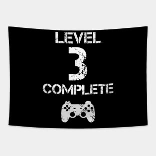 Level 3 Complete T-Shirt - Celebrate 3rd Wedding - Gift Tapestry