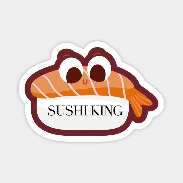 Sushi King Magnet by hsf