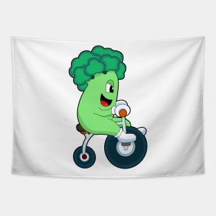 Broccoli Bicycle Tapestry