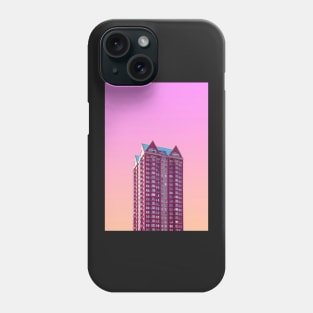 Pink High Rise Building Phone Case