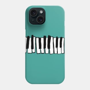 Hand Drawn: Minimalistic Piano Keys Phone Case