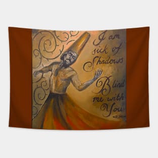 Whirling Submission - Rumi Tapestry